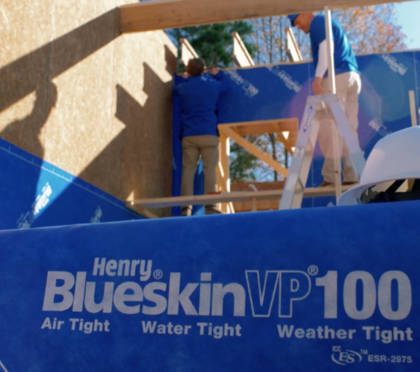 Henry Blue Skin air tight water tight house wraps