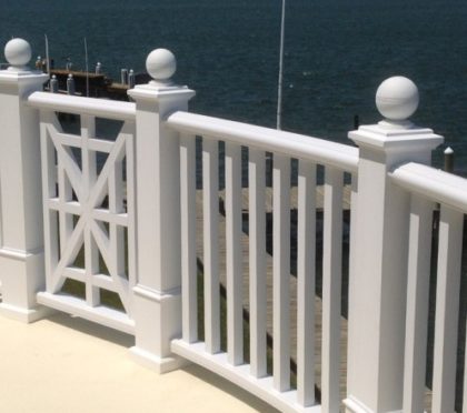 Intex exterior railing